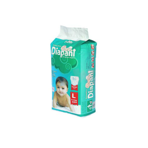 Bashundhara Diapant Diapers (L) 9-14kg 5pcs
