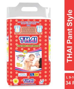 Thai Pant Style Pant Diaper (L) 9-14kg 34pcs