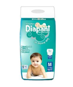 Bashundhara Diapant Diapers (M) 7-12kg 5pcs