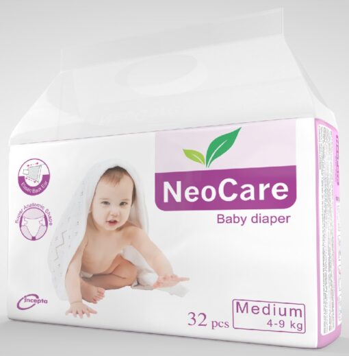 NeoCare Baby Belt Diaper M 4-9kg 32pcs
