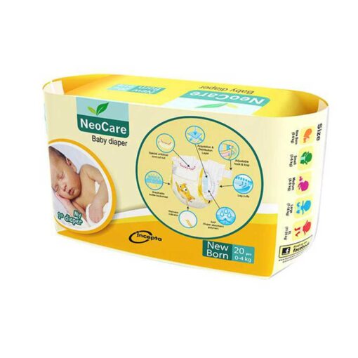 NeoCare Baby Belt Diaper Newborn 0-4kg 20pcs