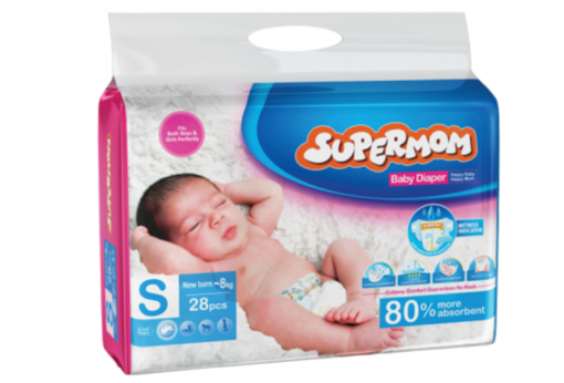 Supermom Baby Belt Diaper S 0-8kg 28pcs