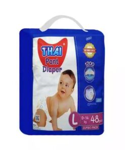 Thai Pant Style Pant Diaper (L) 9-14kg 48pcs