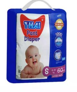 Thai Pant Style Pant Diaper (S) 4-8kg 60pcs