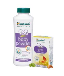 Himalaya Baby Powder 100 gm & Baby Gentle Soap 75 gm Combo