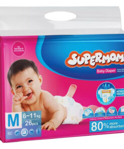Supermom Baby Belt Diaper M 6-11kg 26pcs
