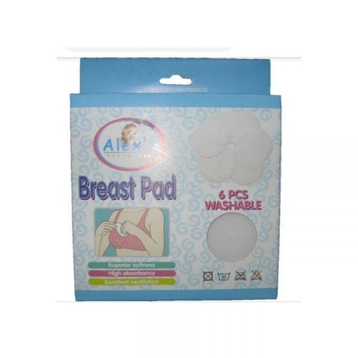 Alex Breast pads – 6 pcs washable breast pads