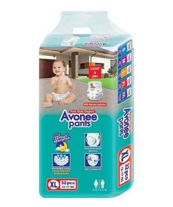 Avonee Baby Diaper. Pant System. Extra Large. 12-17 kg. 32 pieces