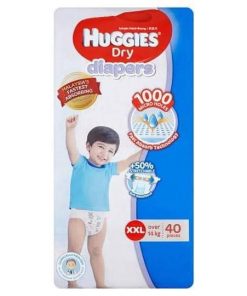 Huggies baby diaper. Belt system Diaper. XXL size Diaper. 15-25 kg. 40 pieces