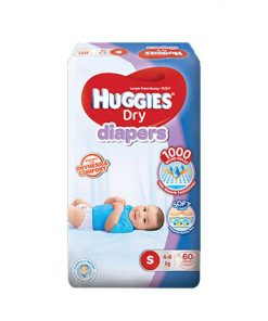 Huggies baby diaper. Belt System Diaper. Small Size Diaper. 4-8 kg. 60 pieces