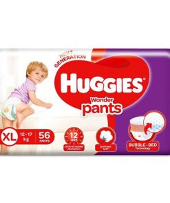 Huggies Wonder Pants. Pant System Baby Diaper. Extra Large size.12-17 kg. 56 pieces