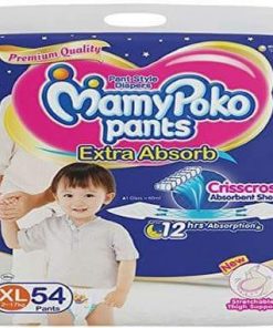 MamyPoko Pants Diaper (Pant System) XL (12-17 kg) (India) 54pcs