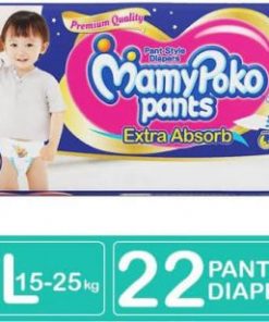 MamyPoko Pants Diaper (Pant System) XXL (15-25 kg) (India) 22pcs