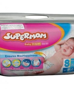 SuperMom Baby Diaper (Belt System) S (0-8 Kg) (BD) 28pcs